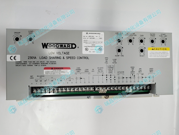  woodward 2301A 9907-018調速控制器 